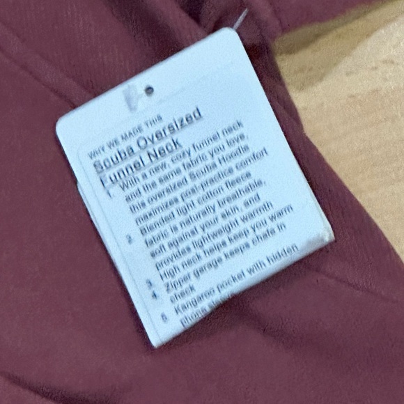 Brand New Lululemon Scuba Oversized Funnel Neck - Picture 2 of 11